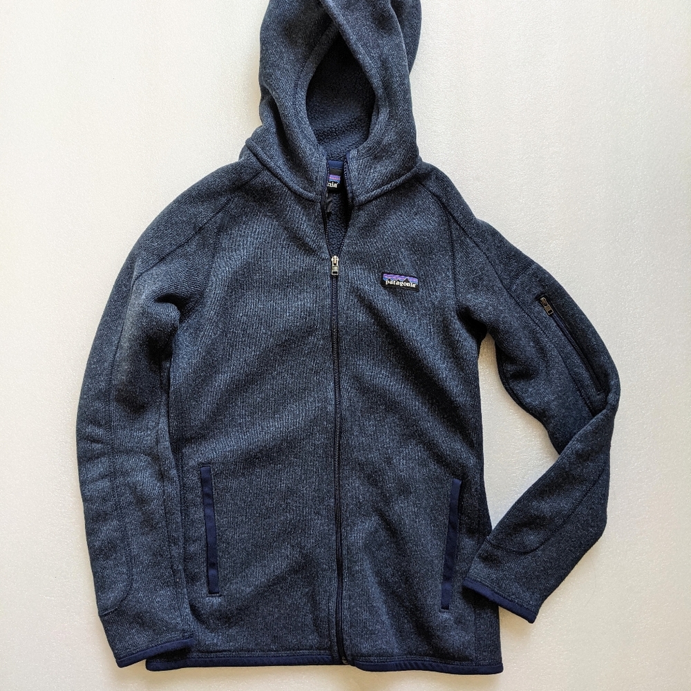 Patagonia Blue Zip Up Jacket.
